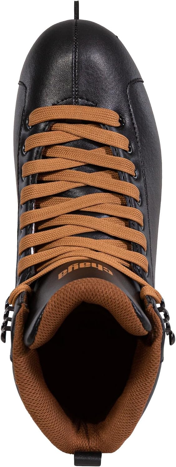 Chaya Rollschuhe Merlot Black - Roller Skates für Damen und Herren im Retro-Look für Roller-Disco -