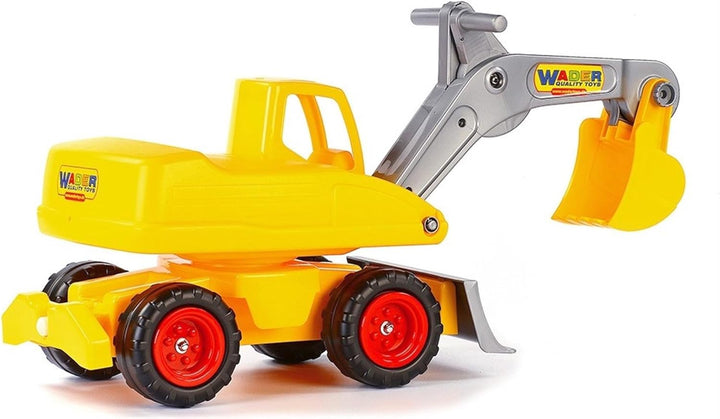 Wader Quality Toys Megabagger (Sitzbagger) Mehrfarbig, Mehrfarbig