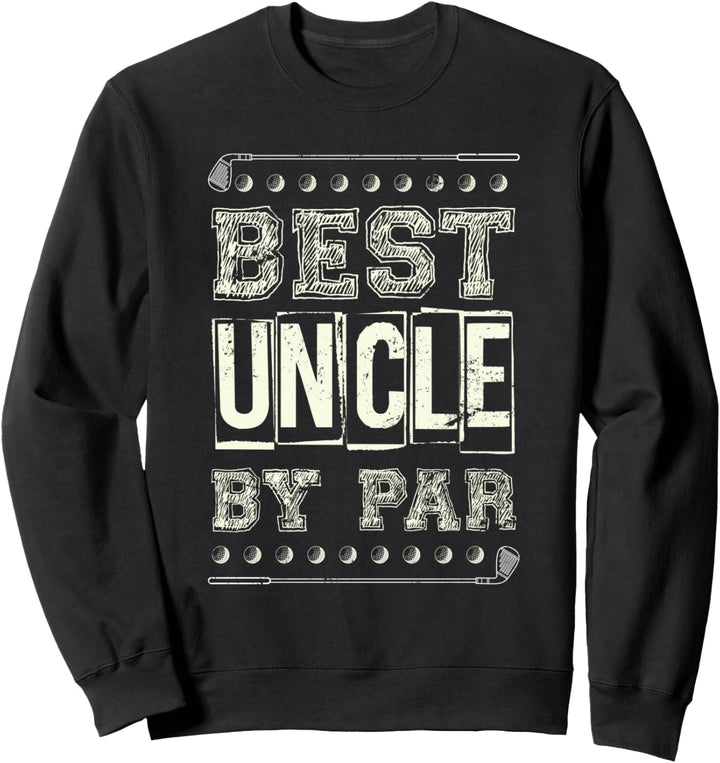 Bester Onkel mit Abstand Golfspieler Männer Hobby Golf Sweatshirt
