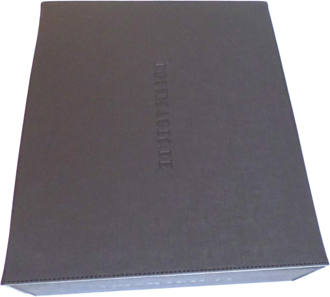 docsmagic.de Premium 4-Row Trading Card Storage Box Black + Trays & Divider - MTG PKM YGO - Sammelka