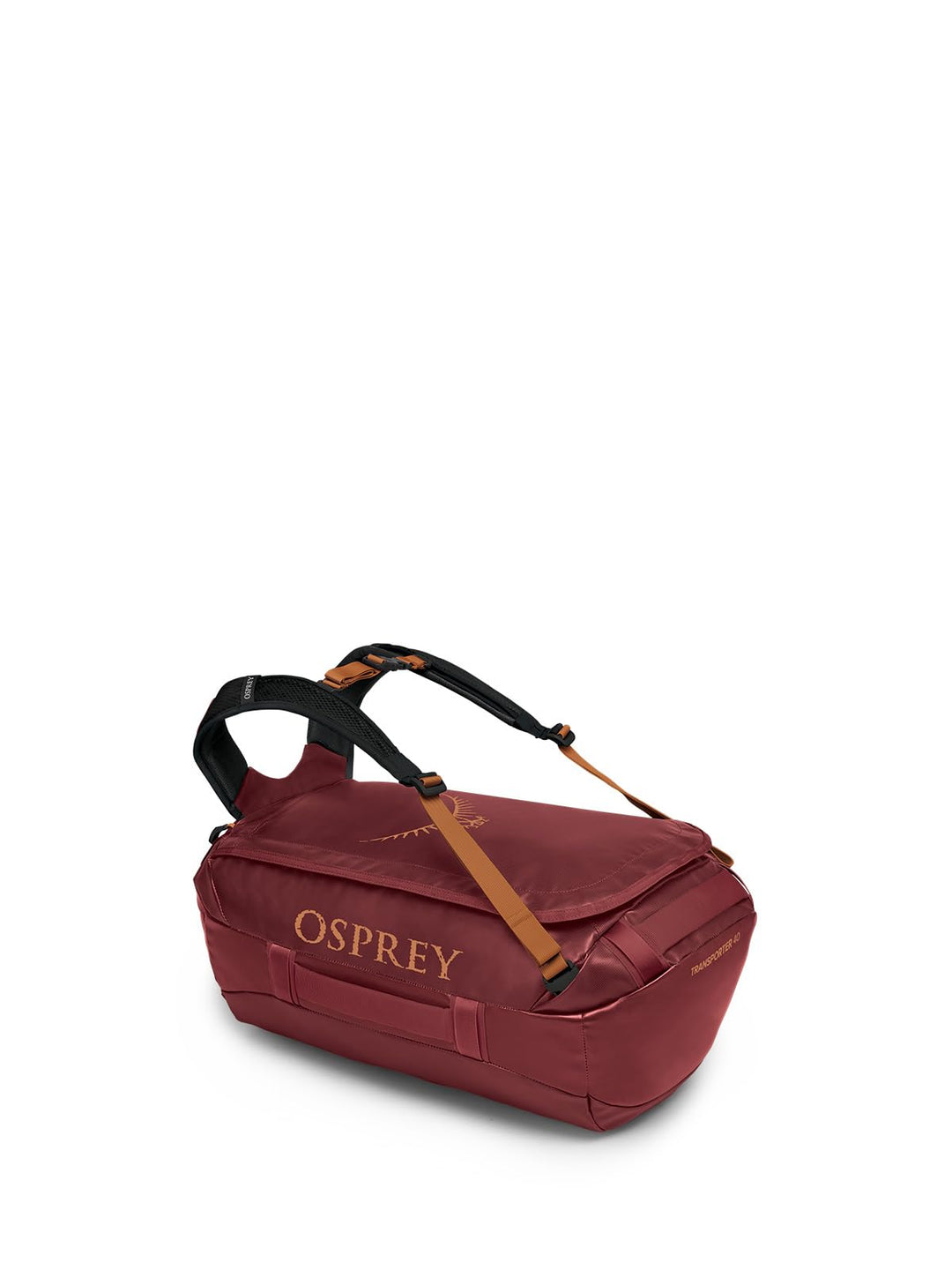 Osprey Unisex – Erwachsene Transporter 40 Duffel Bag Einheitsgrösse Red Mountain, Einheitsgrösse Red