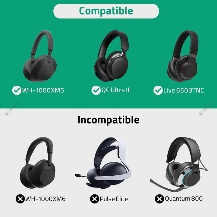 Geekria UltraShell Kopfhörer-Hülle kompatibel mit Bose QC45, QC 35 II Gaming, QC 35 II, QC 35 Case E