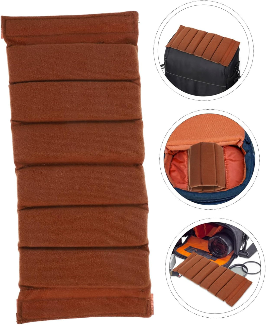 Veemoon 2stücke Kamera Taschen Polsterung Trennwände Verstellbare Einsätze Für Rucksack Zur Flexible