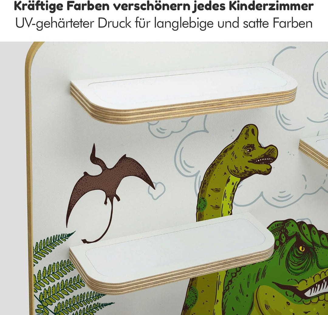 stadtecken Holzregal passend für Toniebox 2 I Geeignet für ca. 50 Tonies I Perfekte Aufbewahrung im