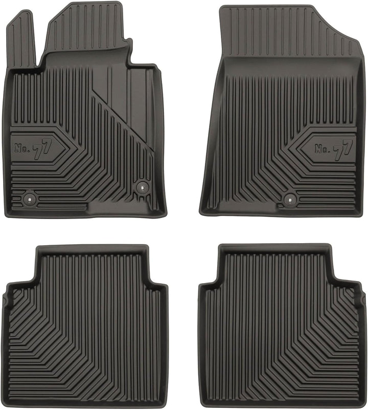 SMK Gummimatten Auto fussmatten Satz für Kia Optima IV 2015-2020 Erleben Sie einen neuen Standard de