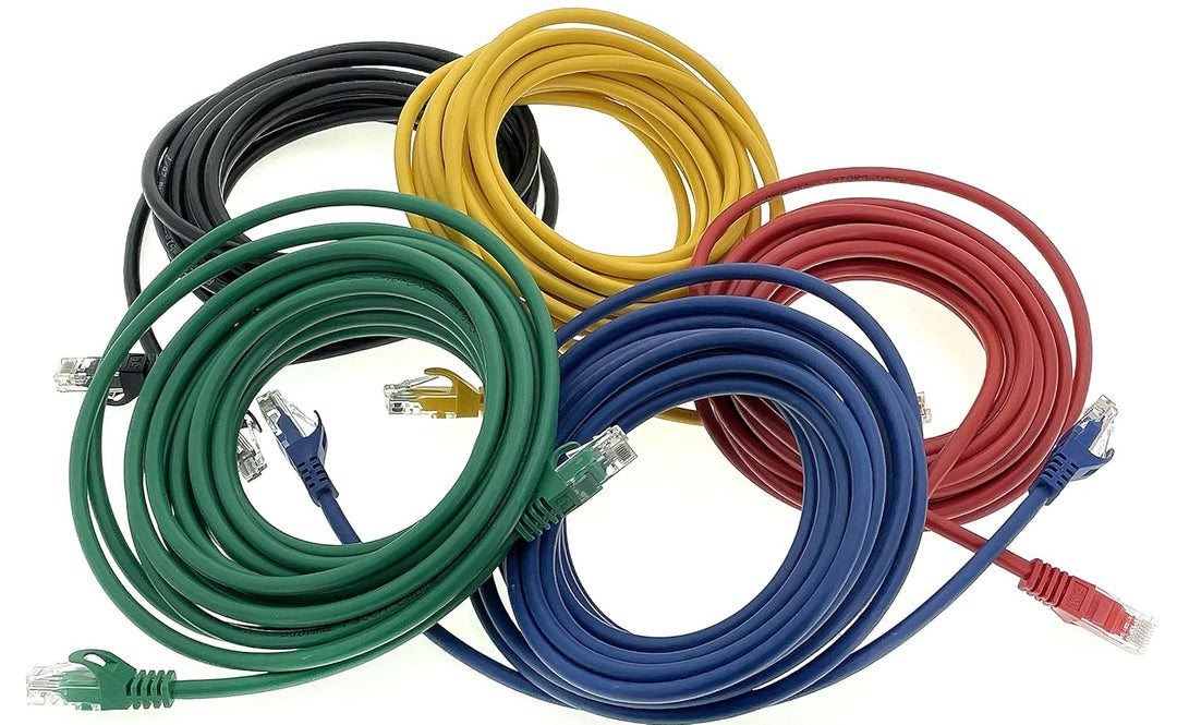 10m Netzwerkkabel, Ethernet, Lan & Patchkabel für maximale Internet Geschwindigkeit & verbindet alle