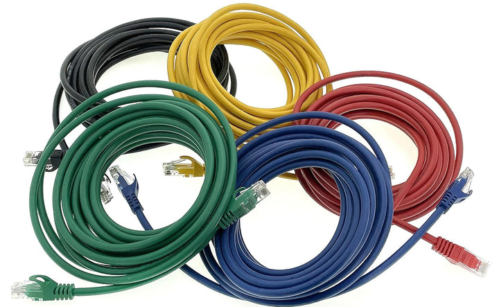 10m Netzwerkkabel, Ethernet, Lan & Patchkabel für maximale Internet Geschwindigkeit & verbindet alle