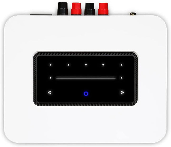 Bluesound Powernode kabelloser hochauflösender Multiroom-Musik-Streamer-Verstärker - Weiss Bluesound