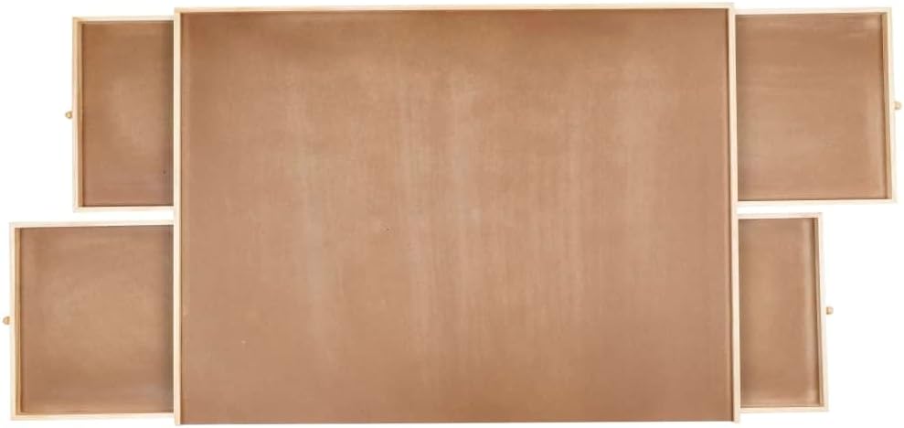 Haushalt International Puzzletisch 1000 Teile Puzzel Tisch 76x57cm Puzzel Board 4 Schubladen Puzzleb