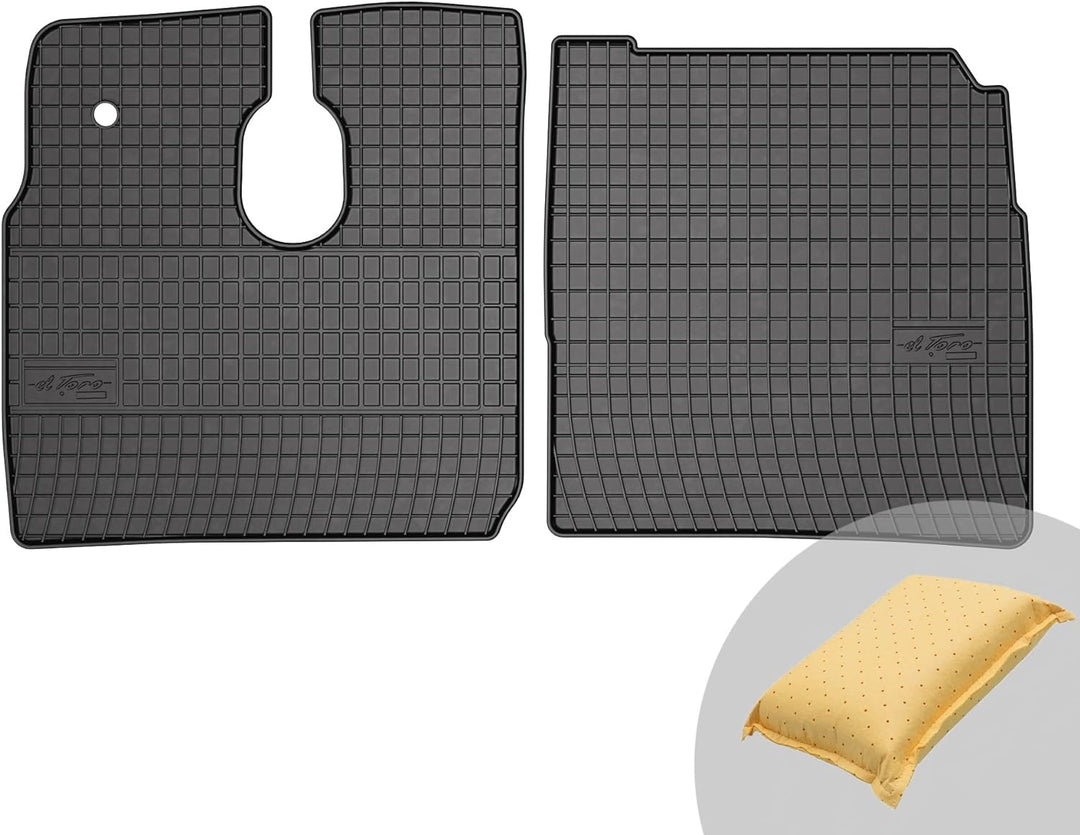 FROGUM EL Toro Gummimatten Ganzjähriges-Set von Autofussmatte Auto Fussmatten für Man L2000 8,153 19