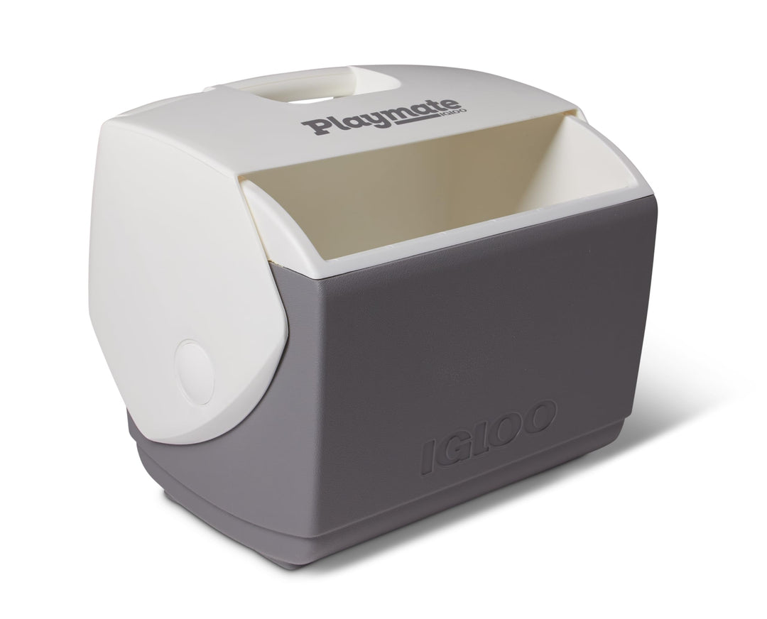 IGLOO - Outdoor Playmate Elite Kühlbox, Rot und Weiss - 15 Liter 15.2 Liter Grau, 15.2 Liter Grau