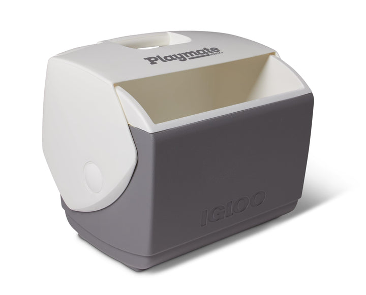IGLOO - Outdoor Playmate Elite Kühlbox, Rot und Weiss - 15 Liter 15.2 Liter Grau, 15.2 Liter Grau