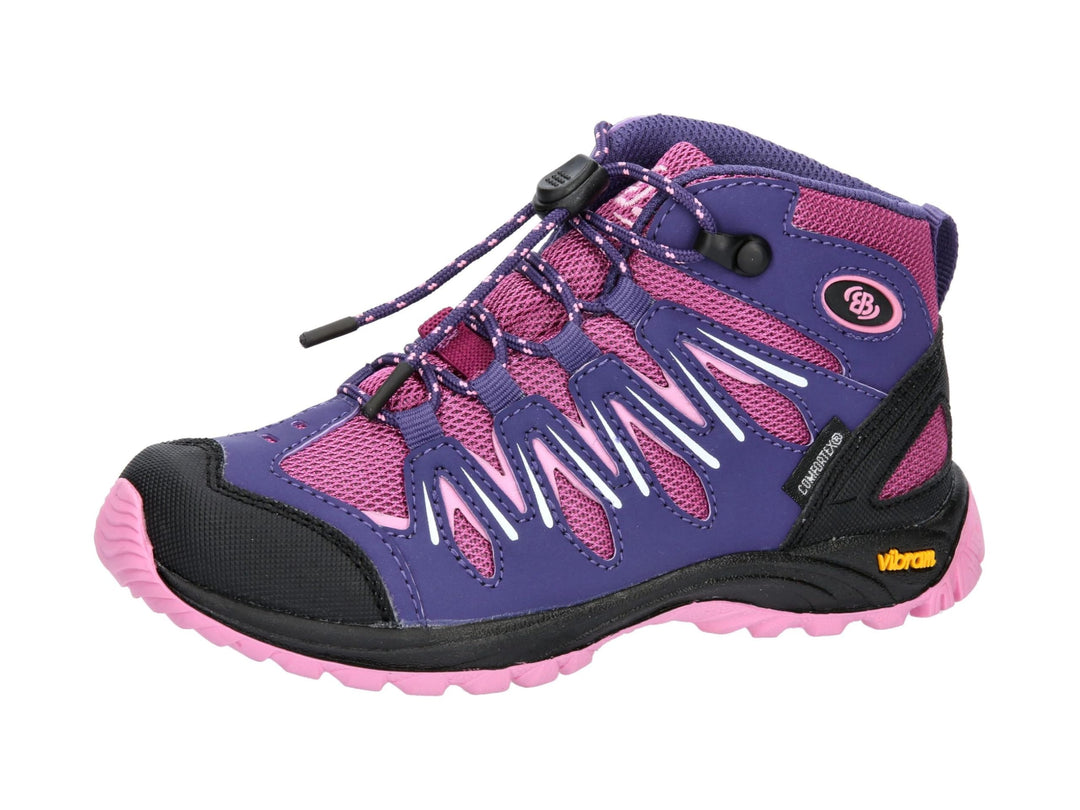 Brütting Mädchen Expedition Kids High Cross-Laufschuh 25 EU Lila Rosa, 25 EU Lila Rosa