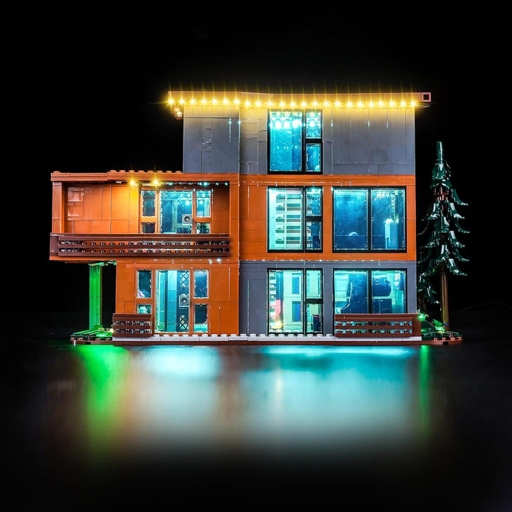 BrickBling Fernbedienung Licht-Kit Kompatibel mit Lego 21354 Twilight The Cullen House (Kein Modell)
