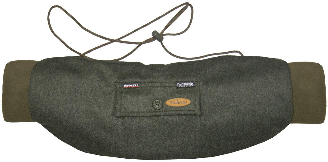 Hubertus Lodenmuff extrem geräuschlos Oliv/grün mit Membrane (wasserdicht - Winddicht - atmungsaktiv