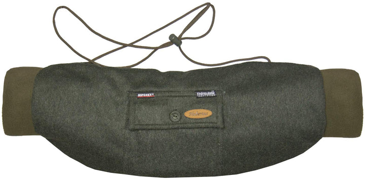 Hubertus Lodenmuff extrem geräuschlos Oliv/grün mit Membrane (wasserdicht - Winddicht - atmungsaktiv