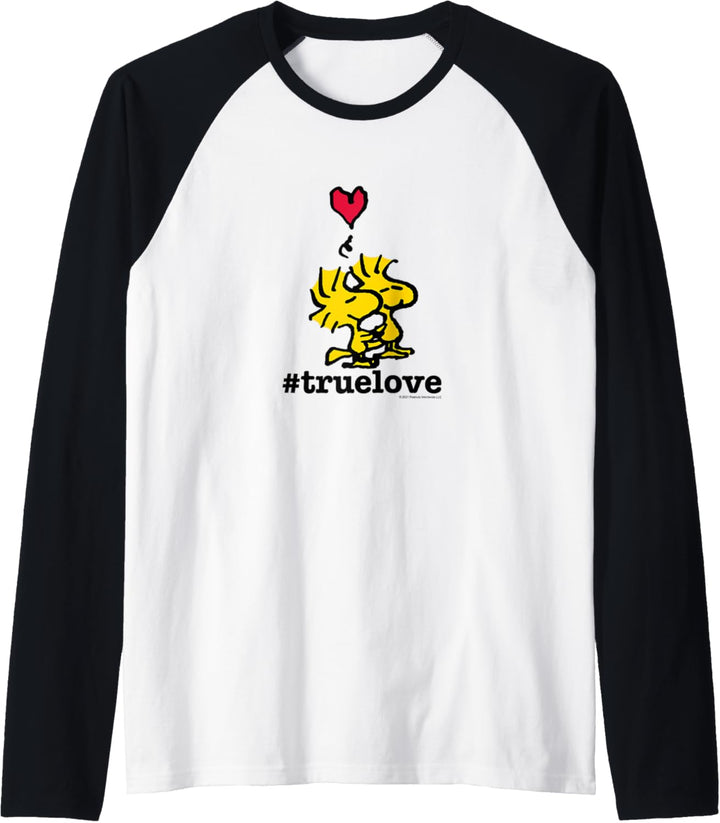 Peanuts - Valentines Woodstock #truelove Raglan