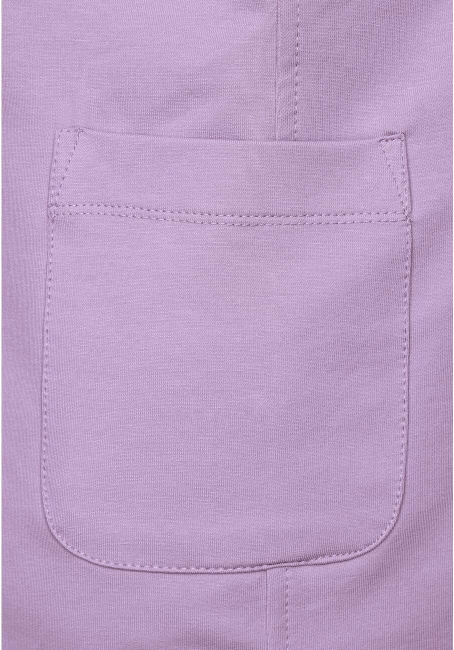 Street One Damen Basic Blazer mit Raffungen 34 Soft Pure Lilac, 34 Soft Pure Lilac