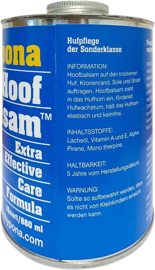 Hypona Huföl 880ml inklusive Pinsel