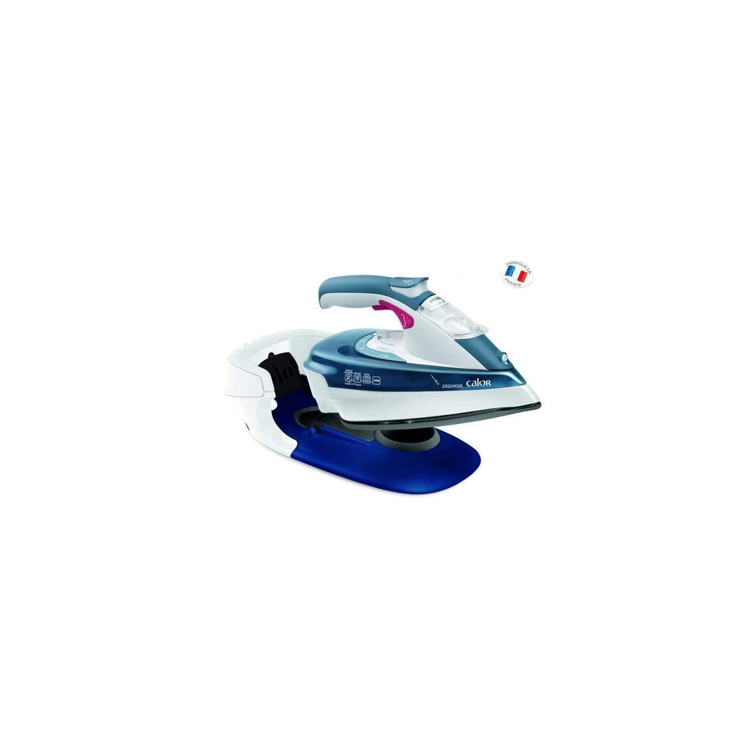 Calor fv9960 C0 Freemove Dampfbügeleisen, kabellos blau 2400 W