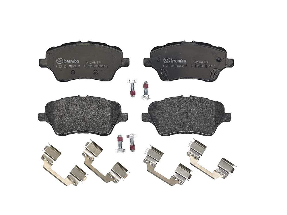 Brembo P24151 Vordere Bremsbeläge, Anzahl 4