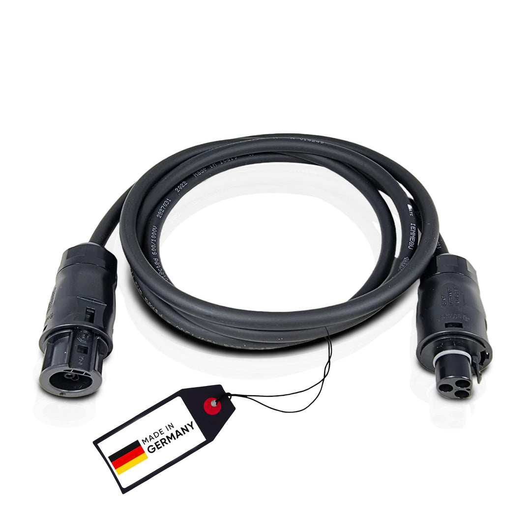 SolX Anschlussleitung - Betteri BC01 Buchse für 1-phasige Wechselrichter Made in Germany 2m, 2M