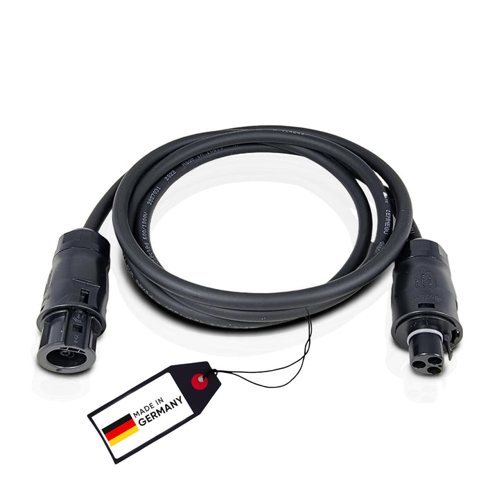 SolX Anschlussleitung - Betteri BC01 Buchse für 1-phasige Wechselrichter Made in Germany 2m, 2M