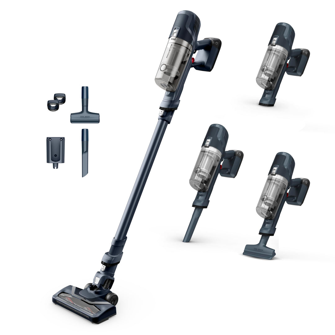 Rowenta X-Pert 6.60 Akkustaubsauger, 100W Leistung, 45 Min Laufzeit, kabellos & beutellos, LED-Bürst