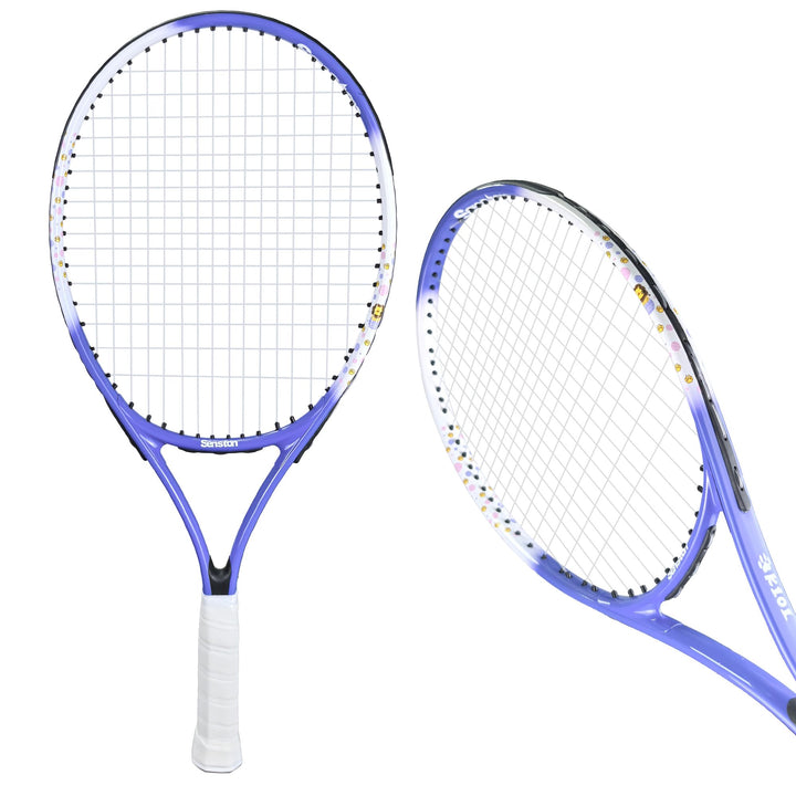 Senston Tennisschläger 17/23 Zoll Tennis Racket für Jugendliche– Leicht, Langlebig, Einfach zu greif