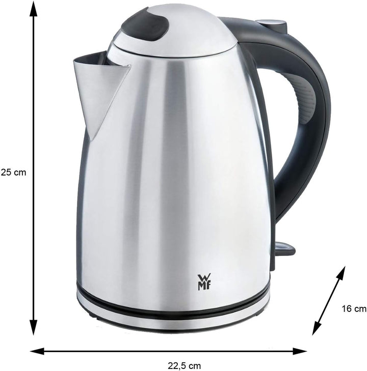 WMF Bueno Pro Toaster Edelstahl, Doppelschlitz Toaster mit Brötchenaufsatz, 870W & Stelio Wasserkoch