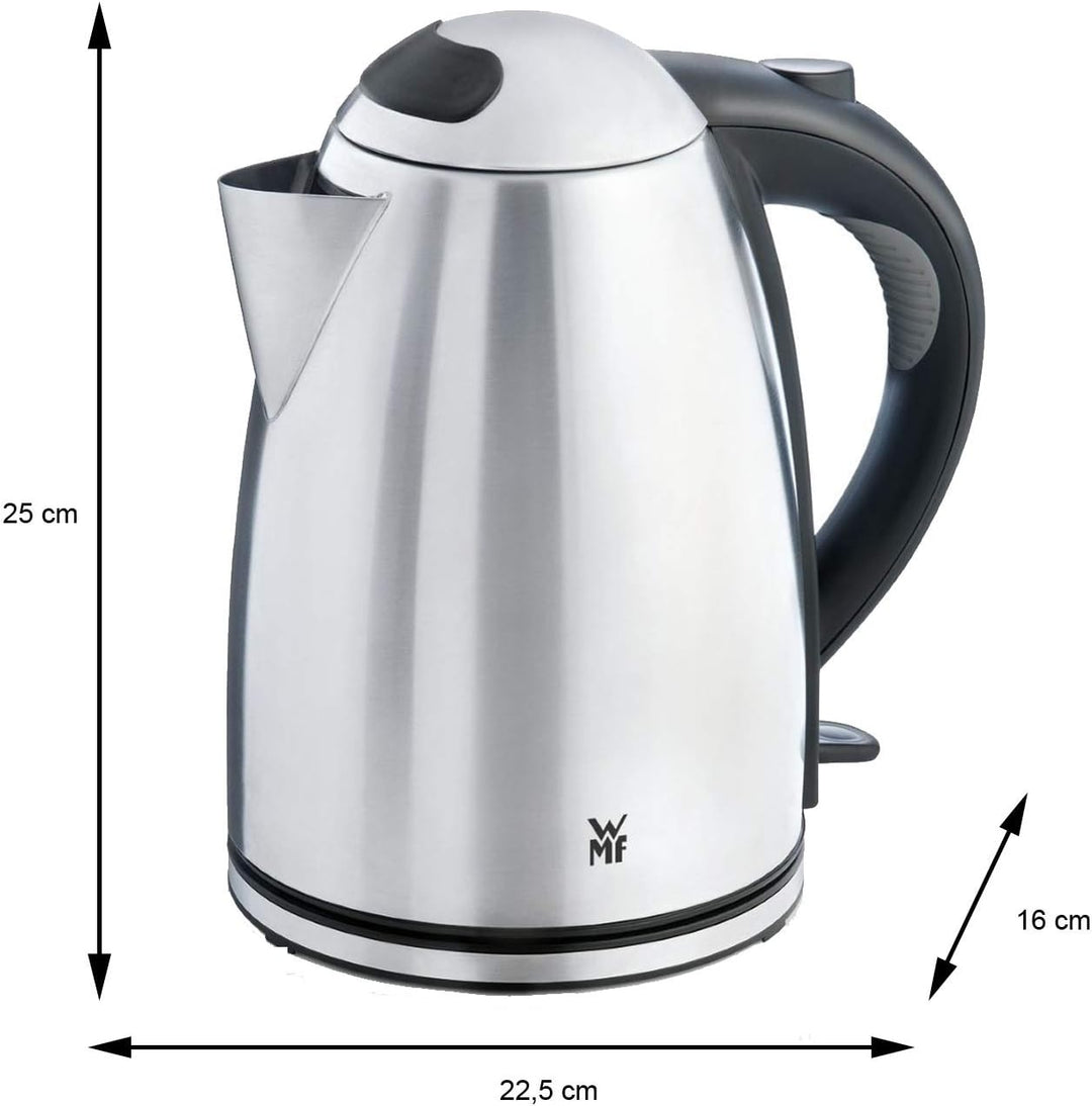 WMF Bueno Pro Toaster Edelstahl, Doppelschlitz Toaster mit Brötchenaufsatz, 870W & Stelio Wasserkoch