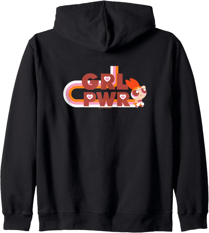 Powerpuff Girls GRL PWR Blossom Kapuzenjacke