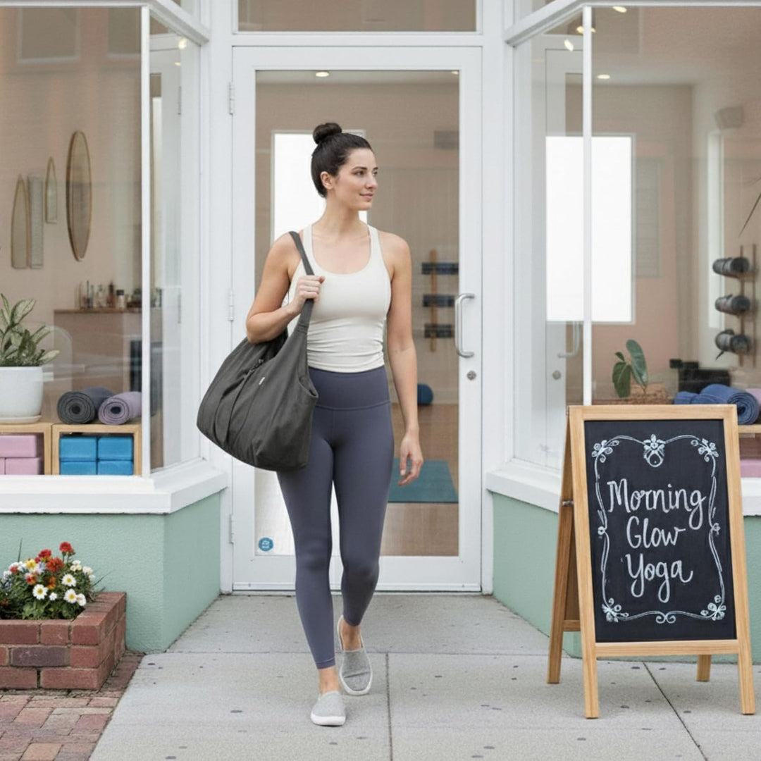Yogiii Yogatasche YogiiiTotePro | Die Originale Yoga Tasche | Yogatasche Für Matte Und Zubehör | Yog