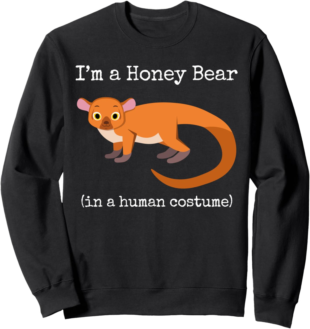 Honigbär Kostüm Ich bin ein Honigbär Menschenkostüm Lustig Sweatshirt