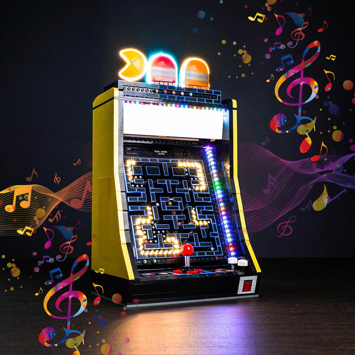 Music Version Led Beleuchtungsset für Lego PAC-Man Arcade (Nicht Lego), Dekorationsbeleuchtungsset f