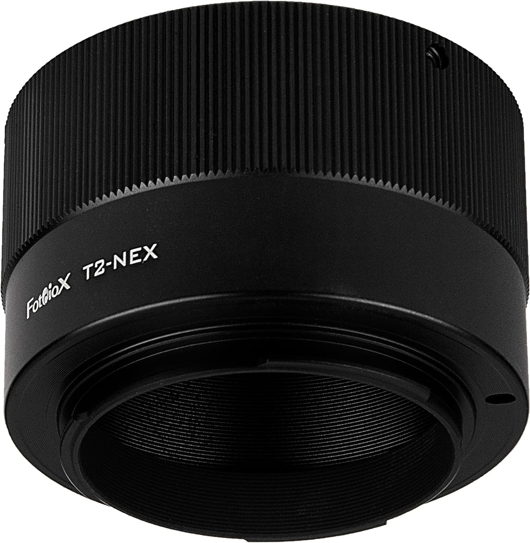 Fotodiox Lens Mount Adapter Compatible with T-Mount (T/T-2) Thread Lenses on Sony E-Mount Cameras T-
