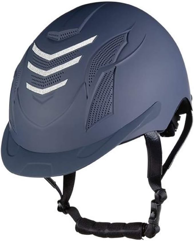 HKM Sportive Reithelm 52-56 cm dunkelblau, 52-56 cm dunkelblau