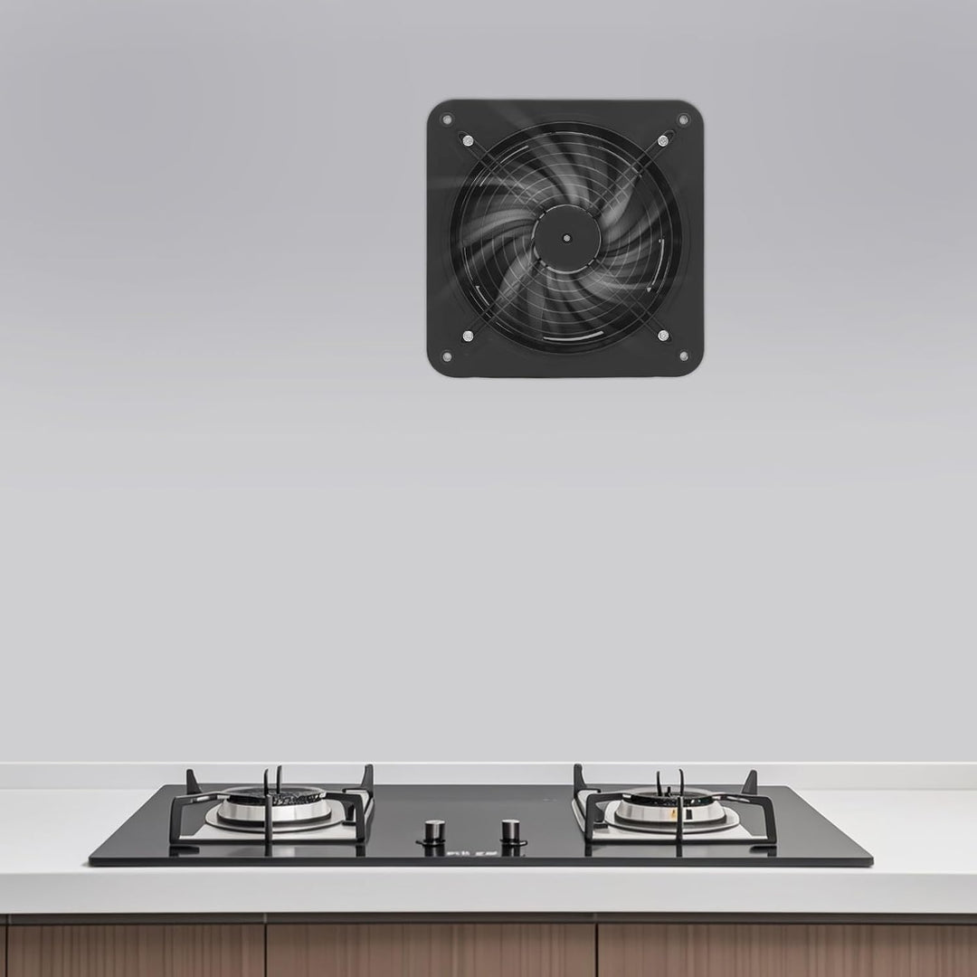 Abluftventilator 350mm mit Rückstauklappe,Luftvolumen 2677 m³/h,2677 U/min