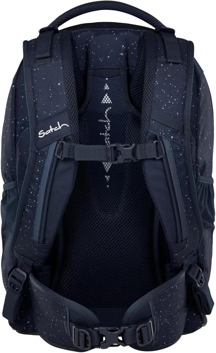 Satch Pack Set Set 3 teilig ab 5. Klasse ergonomisch 30L Stauraum mit Schlamperbox Sportbeutel