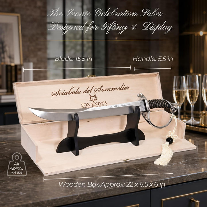 FOX - Champagner Säbel für Sommelier -
