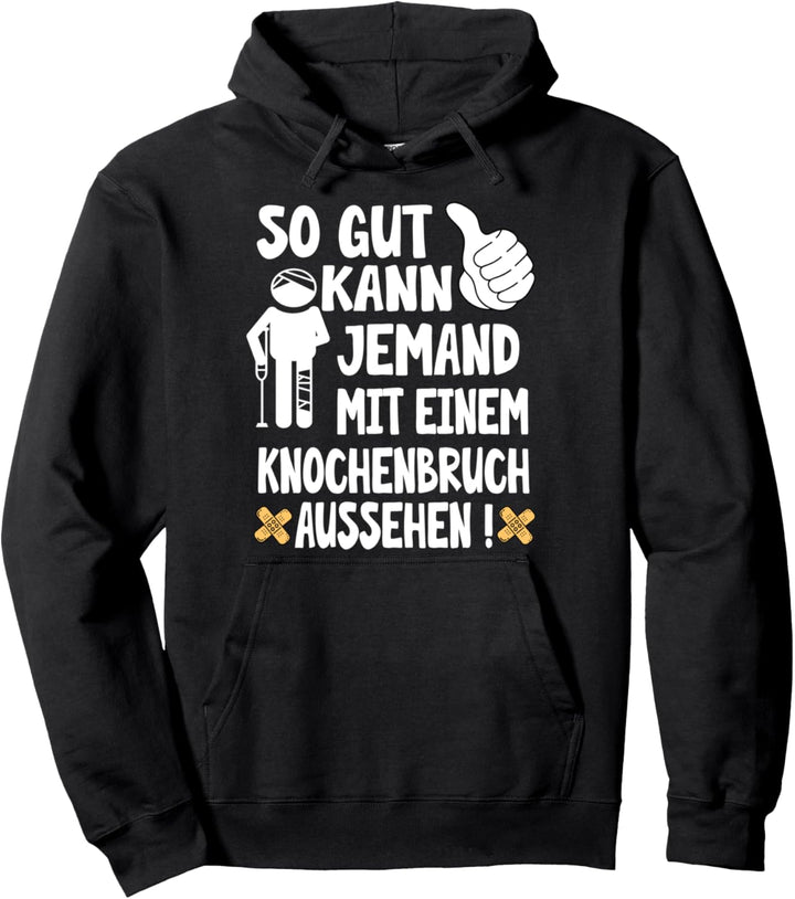 Lustiges Krankenhausaufenthalt Krankenstand Krankenbesuch Pullover Hoodie