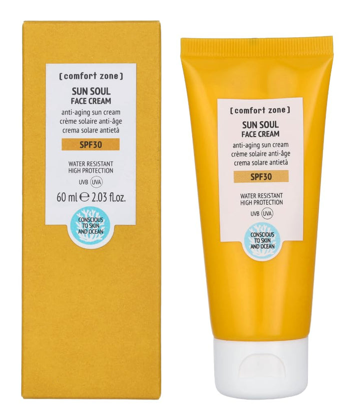 Comfort Zone, Sun Soul Face Cream SPF30, 60 ml.
