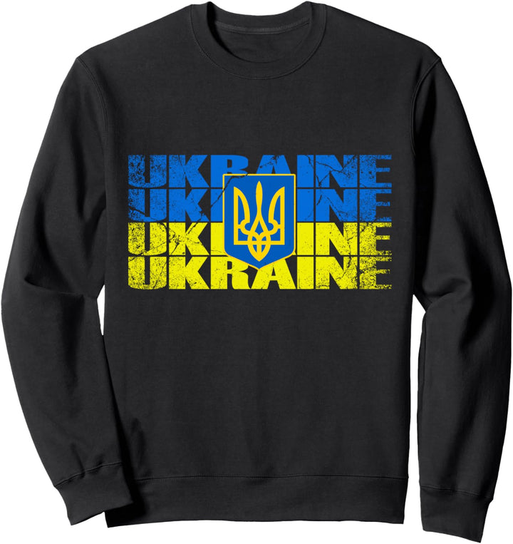 Ukraine, Flagge der Ukraine, Ukraine. Sweatshirt