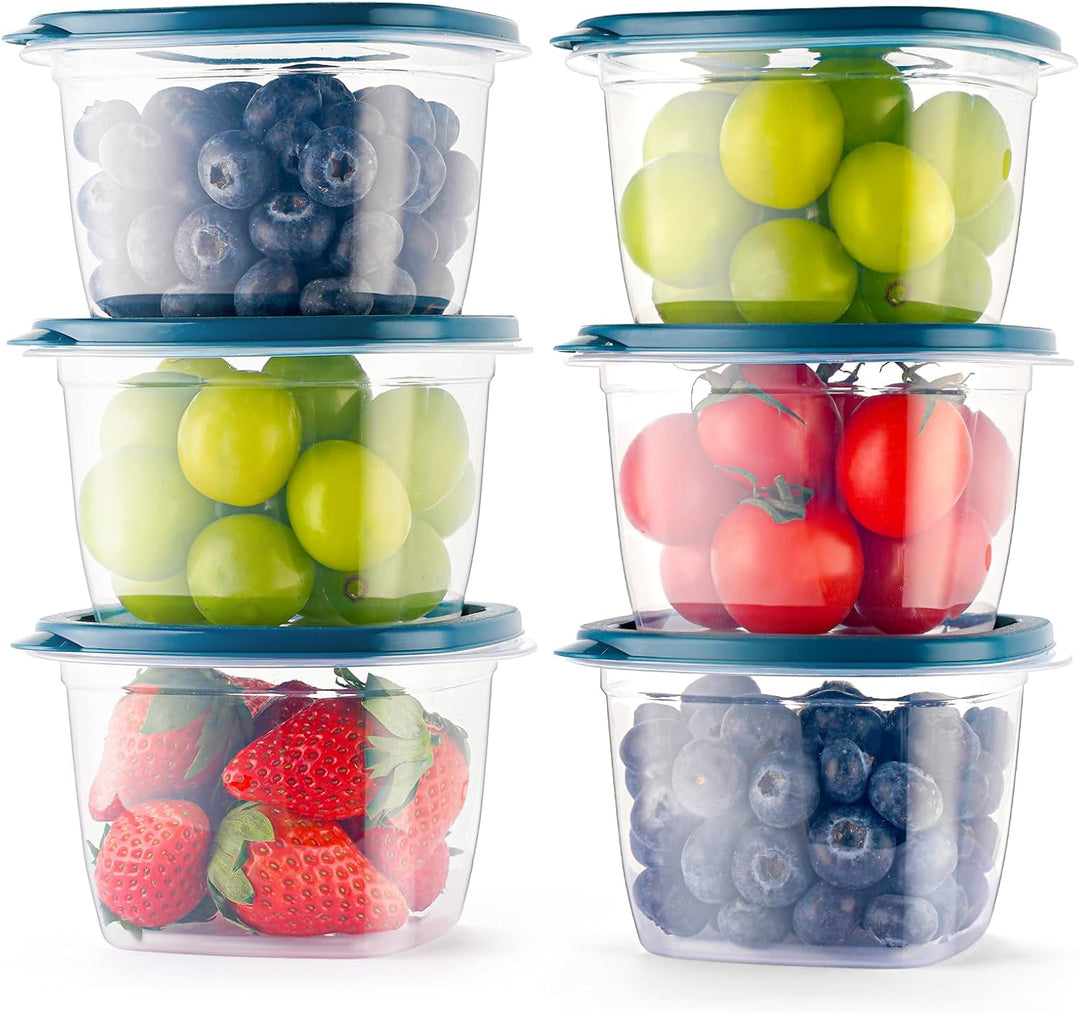 EFISH 10PCS Rechteck Kunststoff Portion Box Sets mit Deckel.Food Aufbewahrungsbox, Behälter Sets, Le