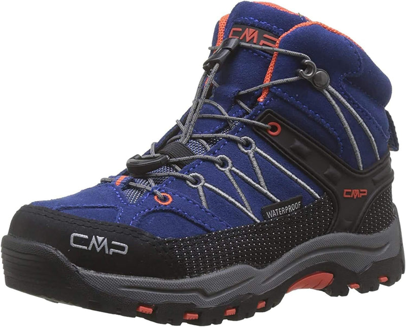 CMP Kids Rigel Mid Trekking Shoes Wp Wanderschuhe 28 EU Marine Tango, 28 EU Marine Tango