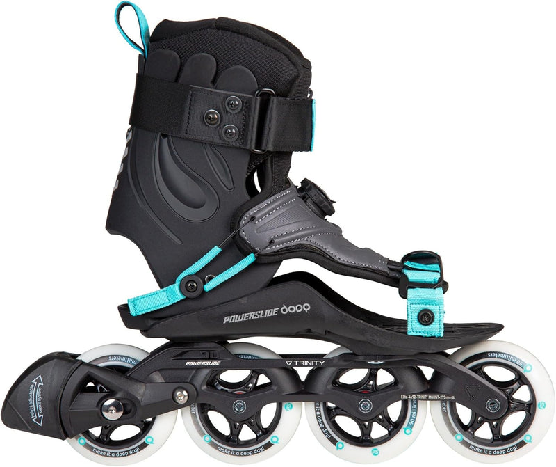 Powerslide Inline Skate Doop Urban 90, für Fitness und Urban, für Damen und Herren