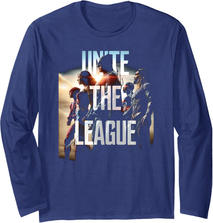 Justice League Movie Unite The League Langarmshirt