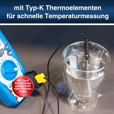 Peak Tech P 8200 – Messzubehör Set für Digital Multimeter Single, Single