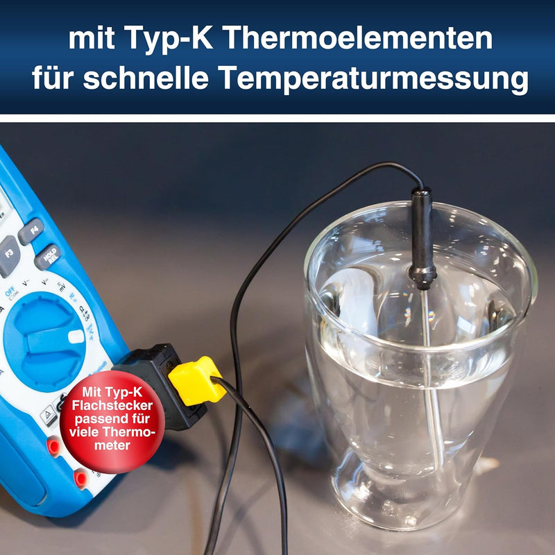 Peak Tech P 8200 – Messzubehör Set für Digital Multimeter Single, Single