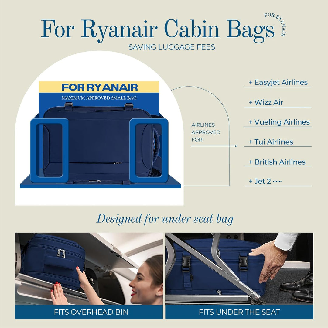 Lossga Für Ryanair Handgepäck 40x20x25 Handgepäck Rucksack Reiserucksack Flugzeug Rucksack 40x20x25